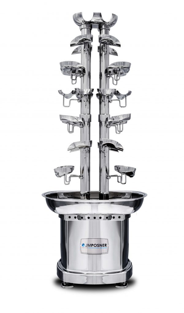 SQ4 Tall Multi Flow Chocolate Fountain